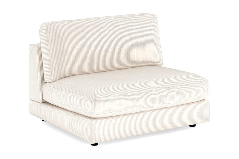 Arken 2-istuttava Keskimoduuli Manchester-kankaalla 120 cm leveä - Beige - Huonekalut - Sohva - Moduulisohva