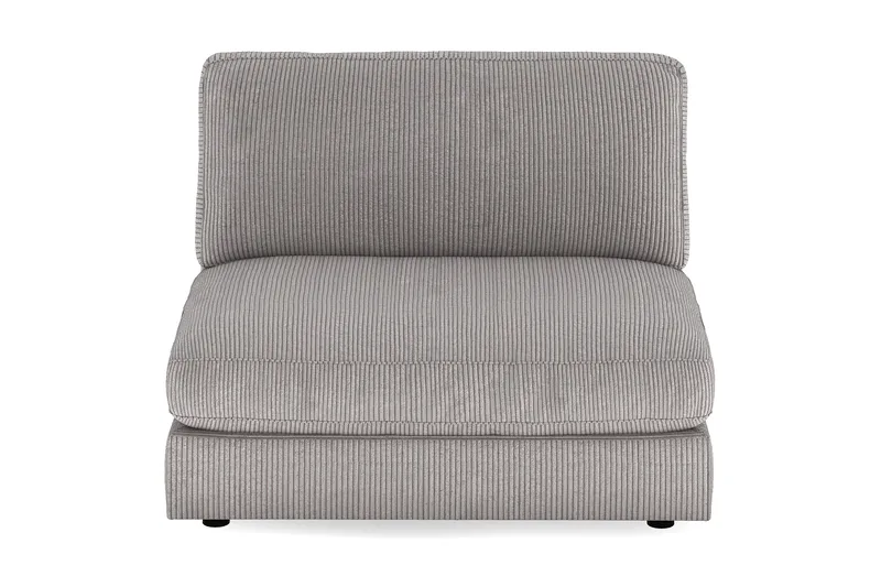 Arken 2-istuttava Keskimoduuli Manchester-kankaalla 120 cm leveä - Tummanharmaa - Huonekalut - Sohva - Moduulisohva