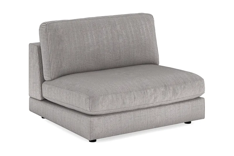 Arken 2-istuttava Keskimoduuli Manchester-kankaalla 120 cm leveä - Tummanharmaa - Huonekalut - Sohva - Moduulisohva