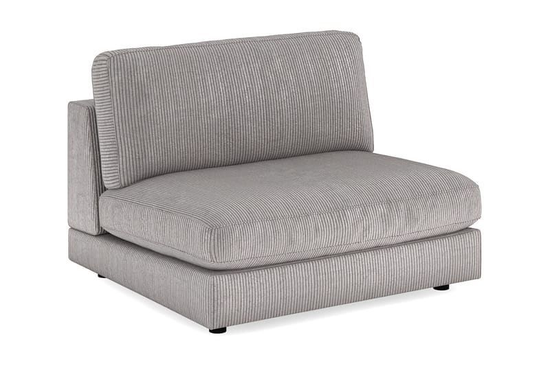 Arken 2-istuttava Keskimoduuli Manchester-kankaalla 120 cm leveä - Tummanharmaa - Huonekalut - Sohva - Moduulisohva