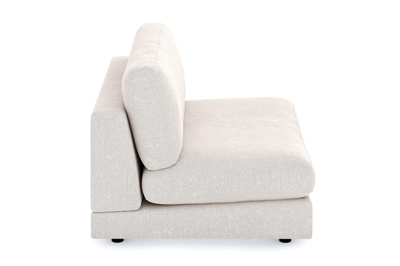 Arken 2-istuttava Keskimoduuli Sametilla 120 cm leveä - Kermanvalkoinen - Huonekalut - Sohva - Moduulisohva