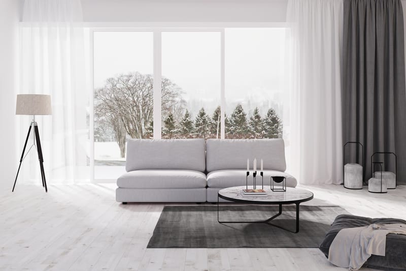 Arken 4-istuttava Modulaarisohva Kankaalla - Harmaa - Huonekalut - Sohva - Moduulisohva