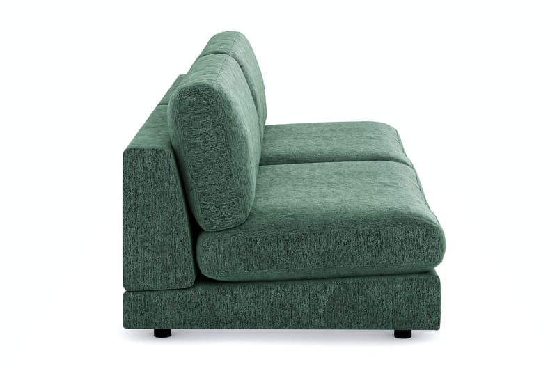 Arken 4-istuttava Modulaarisohva Sametilla - Tummanvihreä - Huonekalut - Sohva - Moduulisohva - Moduulisohvakokonaisuus