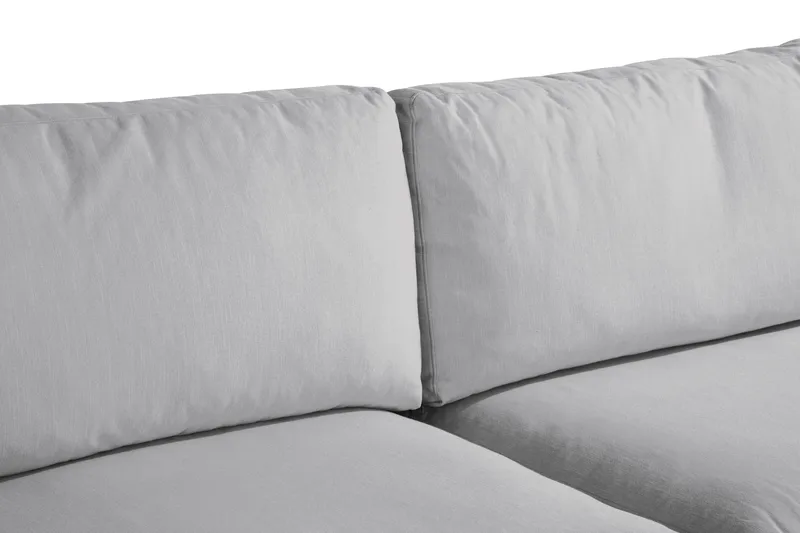 Arken 6-istuttava Käännettävä U-muotoinen Modulaarisohva Divaanilla + Rahi Kankaalla - Harmaa - Huonekalut - Sohva - Moduulisohva - Moduulisohvakokonaisuus