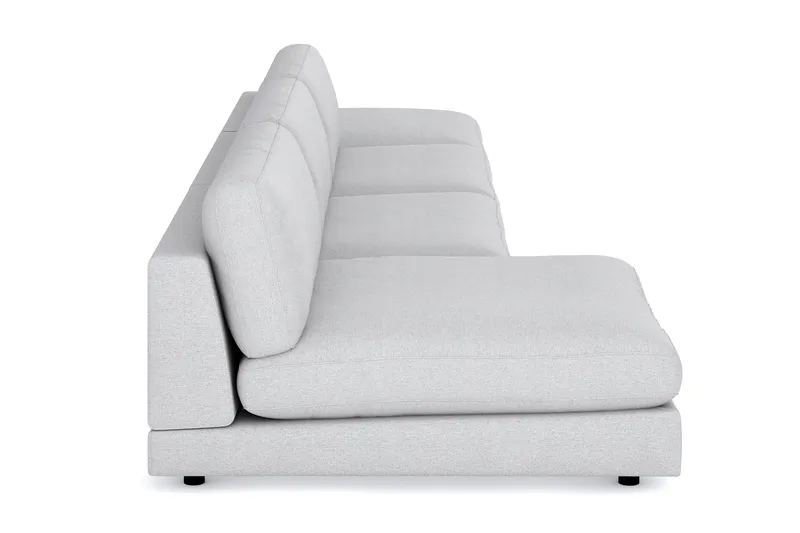 Arken 6-istuttava Käännettävä U-muotoinen Modulaarisohva Divaanilla + Rahi Kankaalla - Vaaleanharmaa - Huonekalut - Sohva - Moduulisohva - Moduulisohvakokonaisuus