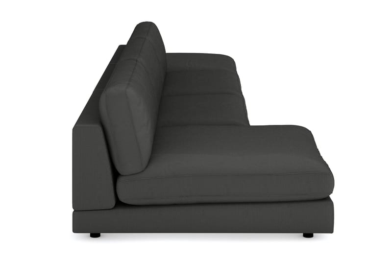 Arken 6-istuttava Käännettävä U-muotoinen Modulaarisohva Divaanilla + Rahi Manchesterekankaalla - Tummanharmaa - Huonekalut - Sohva - Moduulisohva - Moduulisohvakokonaisuus