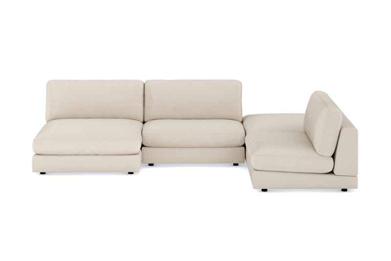 Arken 6-istuttava U-muotoinen Modulaarisohva + Rahi Manchesterekankaalla - Beige - Huonekalut - Sohva - Moduulisohva