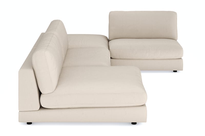 Arken 6-istuttava U-muotoinen Modulaarisohva + Rahi Manchesterekankaalla - Beige - Huonekalut - Sohva - Moduulisohva
