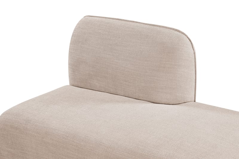 Avopäätymoduuli Whitfield Oikea - Beige - Muut moduulisohvan moduulit - Moduulisohva