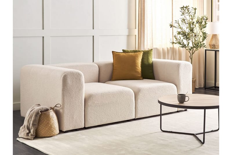Brenden Modulaarisohva 2-istuttava - Beige - Huonekalut - Sohva - Moduulisohva