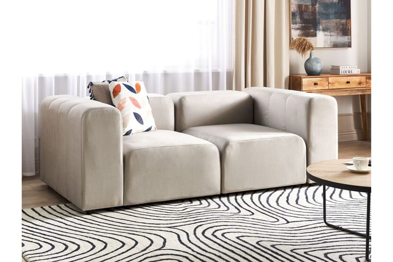 Brenden Modulaarisohva 2-istuttava - Beige - Huonekalut - Sohva - Moduulisohva