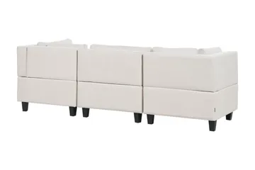 Buck Modulaarisohva 3-istuttava - Beige/Musta - Huonekalut - Sohva - Moduulisohva