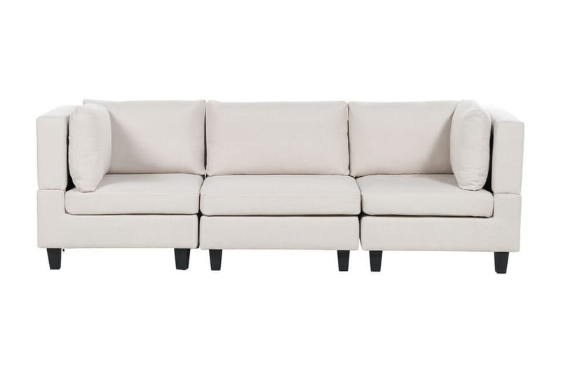 Buck Modulaarisohva 3-istuttava, Beige/Musta