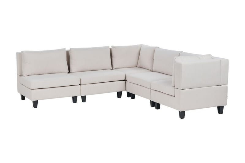 Buck Modulaarisohva 5-istuttava, Beige/Musta