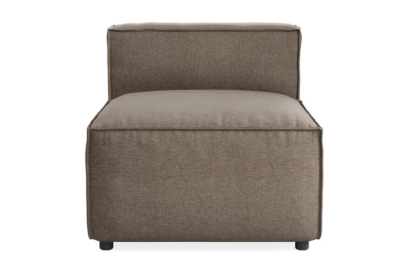 Cubo 1-istuttava Keskimoduuli Kangas 80 cm leveä - Harmaa - Huonekalut - Sohva - Moduulisohva