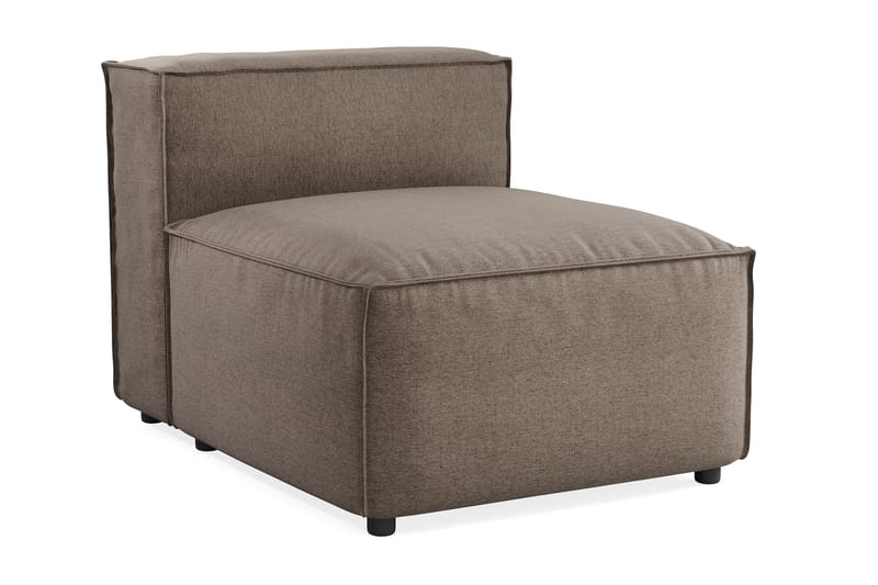 Cubo 1-istuttava Keskimoduuli Kangas 80 cm leveä - Harmaa - Huonekalut - Sohva - Moduulisohva