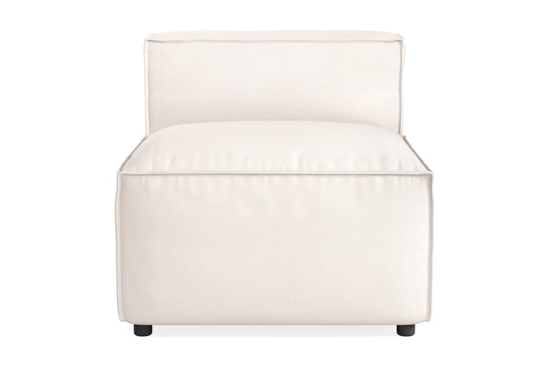 Cubo 1-istuttava Keskimoduuli Kangas 80 cm leveä - Vaalea beige - Huonekalut - Sohva - Moduulisohva