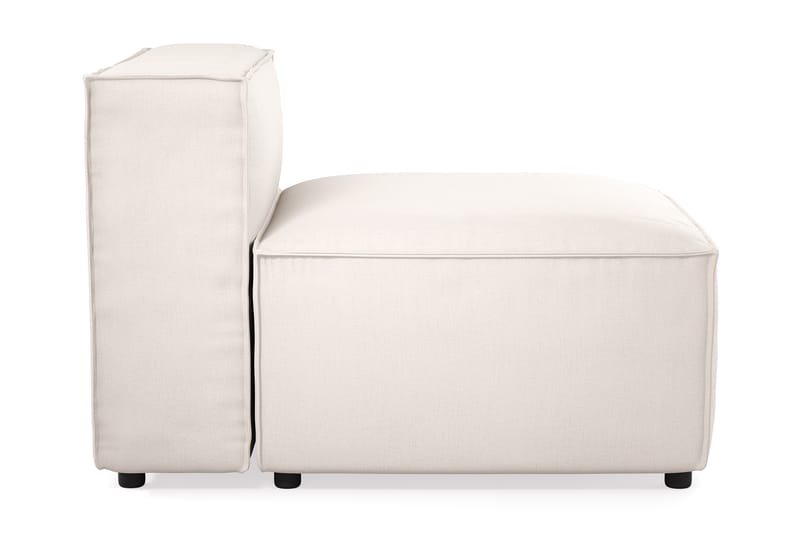 Cubo 1-istuttava Keskimoduuli Kangas 80 cm leveä - Vaalea beige - Huonekalut - Sohva - Moduulisohva