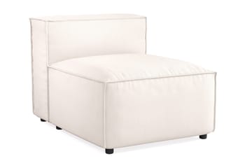 Cubo 1-istuttava Keskimoduuli Kangas 80 cm leveä - Vaalea beige - Huonekalut - Sohva - Moduulisohva