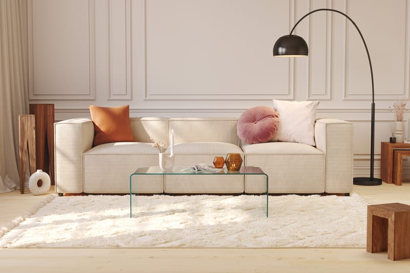Cubo 1-istuttava Keskimoduuli Manchester 80 cm leveä - Beige - Huonekalut - Sohva - Moduulisohva