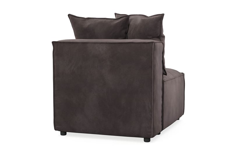 Cubo 1-istuttava Keskimoduuli Sametti 80 cm leveä - Tummanharmaa - Huonekalut - Sohva - Moduulisohva