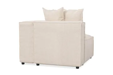 Cubo 1-istuttava Oikeanpuoleinen Moduuli Kangas 108 cm leveä - Beige - Huonekalut - Sohva - Moduulisohva - Muut moduulisohvan moduulit