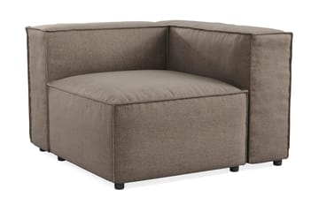 Cubo 1-istuttava Oikeanpuoleinen Moduuli Kangas 108 cm leveä - Harmaa - Huonekalut - Sohva - Moduulisohva - Muut moduulisohvan moduulit