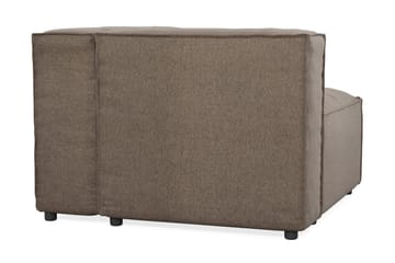 Cubo 1-istuttava Oikeanpuoleinen Moduuli Kangas 108 cm leveä - Harmaa - Huonekalut - Sohva - Moduulisohva - Muut moduulisohvan moduulit