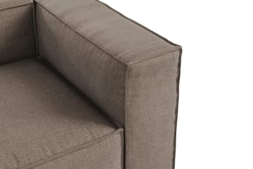 Cubo 1-istuttava Oikeanpuoleinen Moduuli Kangas 108 cm leveä - Harmaa - Huonekalut - Sohva - Moduulisohva - Muut moduulisohvan moduulit