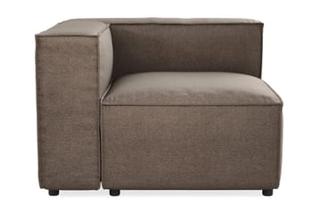 Cubo 1-istuttava Oikeanpuoleinen Moduuli Kangas 108 cm leveä - Harmaa - Huonekalut - Sohva - Moduulisohva - Muut moduulisohvan moduulit