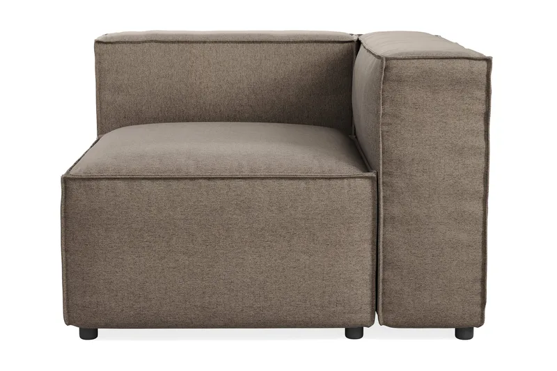 Cubo 1-istuttava Oikeanpuoleinen Moduuli Kangas 108 cm leveä, Harmaa