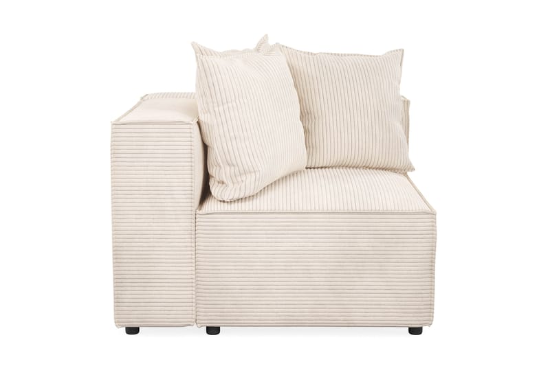 Cubo 1-istuttava Oikeanpuoleinen Moduuli Manchester 108 cm leveä - Beige - Huonekalut - Sohva - Moduulisohva - Muut moduulisohvan moduulit