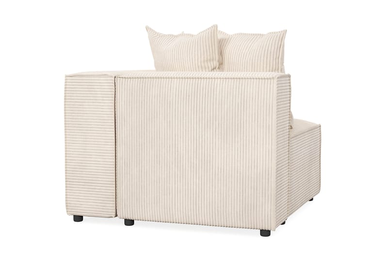 Cubo 1-istuttava Oikeanpuoleinen Moduuli Manchester 108 cm leveä - Beige - Huonekalut - Sohva - Moduulisohva - Muut moduulisohvan moduulit