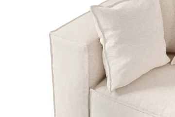 Cubo 1-istuttava Vasemmanpuoleinen Moduuli Kangas 108 cm leveä - Beige - Huonekalut - Sohva - Moduulisohva - Muut moduulisohvan moduulit
