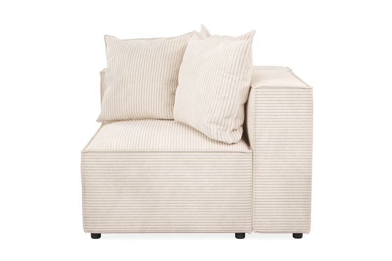 Cubo 1-istuttava Vasemmanpuoleinen Moduuli Manchester 108 cm leveä - Beige - Huonekalut - Sohva - Moduulisohva - Muut moduulisohvan moduulit