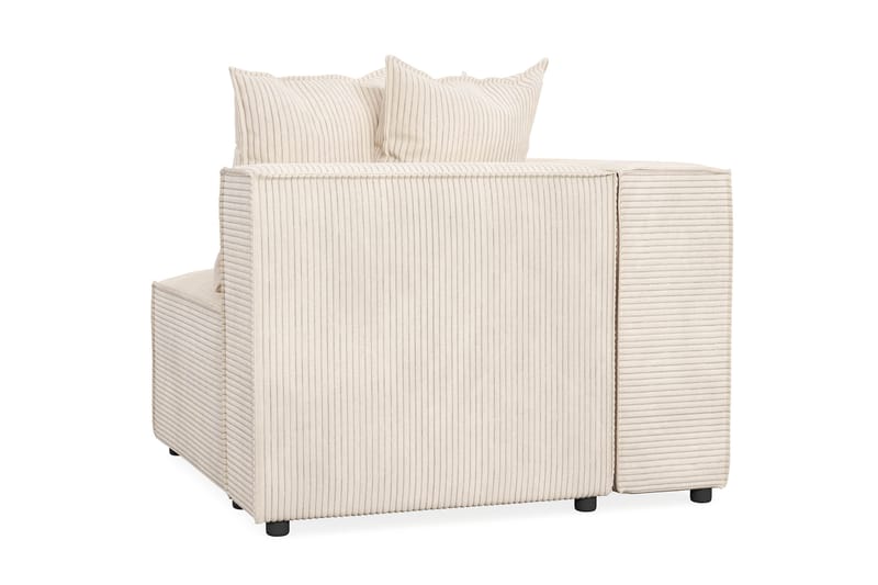 Cubo 1-istuttava Vasemmanpuoleinen Moduuli Manchester 108 cm leveä - Beige - Huonekalut - Sohva - Moduulisohva - Muut moduulisohvan moduulit