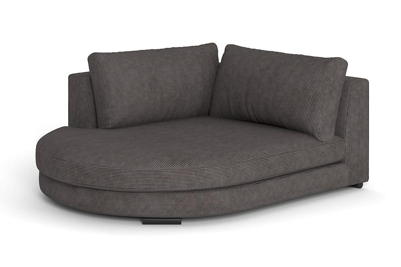 Divaanimoduuli Keralup Pyöreä Vasen - Ruskea - Huonekalut - Sohva - Moduulisohva - Muut moduulisohvan moduulit