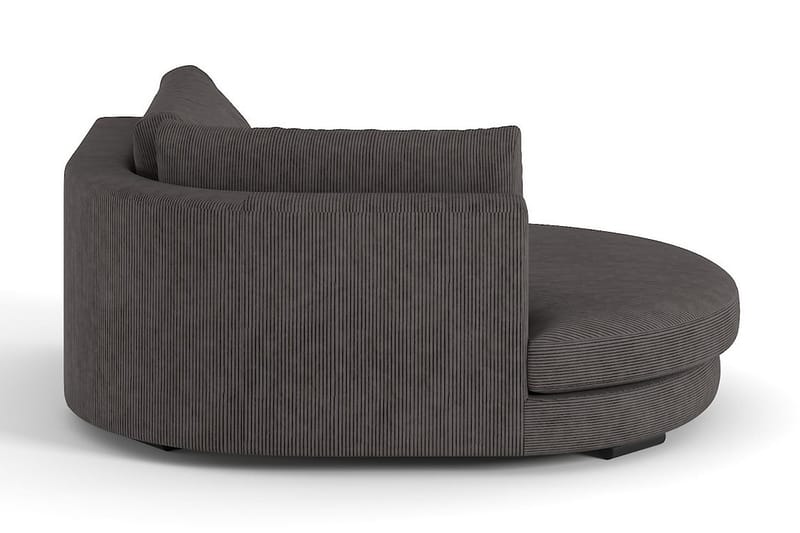 Divaanimoduuli Keralup Pyöreä Vasen - Ruskea - Huonekalut - Sohva - Moduulisohva - Muut moduulisohvan moduulit