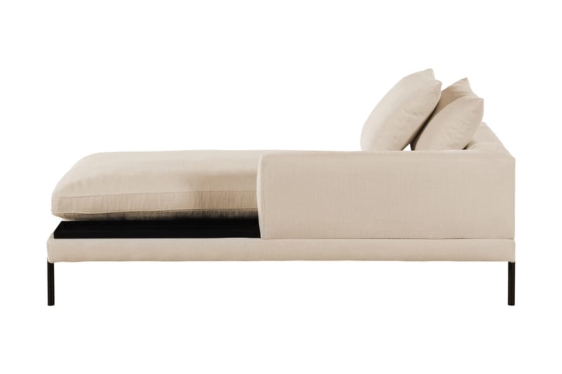 Divaanimoduuli Treeton 92,5 cm Oikea - Beige - Huonekalut - Sohva - Moduulisohva - Muut moduulisohvan moduulit