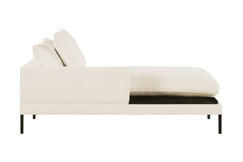 Divaanimoduuli Treeton 92,5 cm Vasen - Valkoinen - Huonekalut - Sohva - Moduulisohva - Muut moduulisohvan moduulit