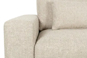 Dubai 2-istuttava sohva extra syvä chenille-kankaalla - Beige - Huonekalut - Sohva - Moduulisohva