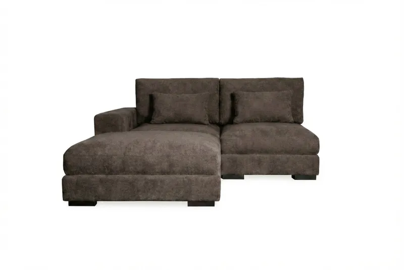 Dubai divaanisohva vasen, Tummanruskea