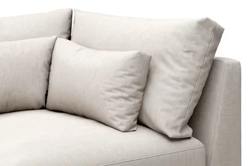 Dubai-kulmamoduuli, extra syvä - Beige - Huonekalut - Sohva - Moduulisohva - Kulmamoduuli