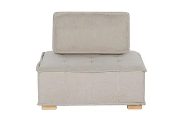 Hörnsoffa Beliani Tibro Beige/ljust trä Beige||Light colored wood - Huonekalut - Sohva - Moduulisohva