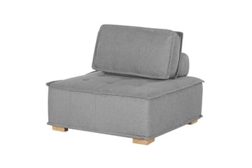 Hörnsoffa Beliani Tibro Beige/ljust trä Light grey||Light colored wood - Huonekalut - Sohva - Moduulisohva