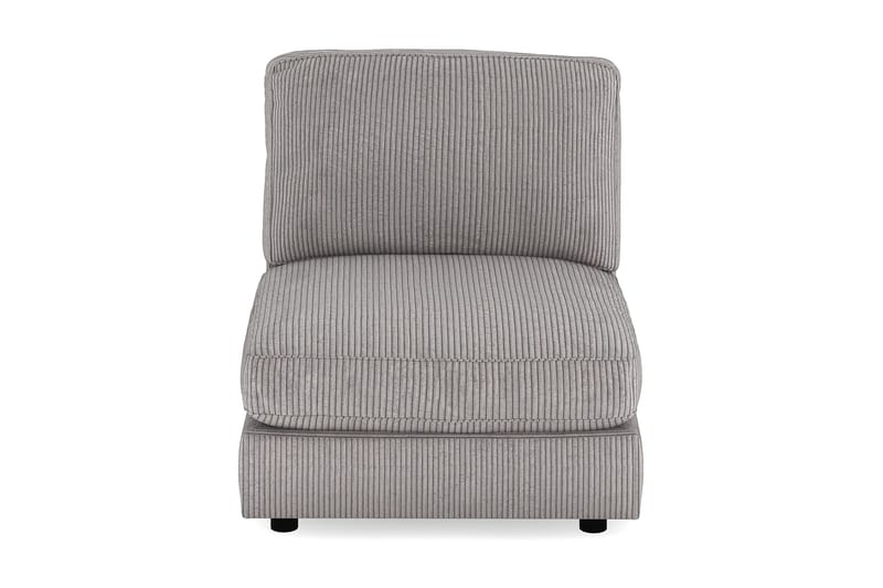 Arken 1-istuttava Keskimoduuli Manchester-kankaalla 90 cm leveä - Tummanharmaa - Huonekalut - Sohva - Moduulisohva - Keskimoduuli