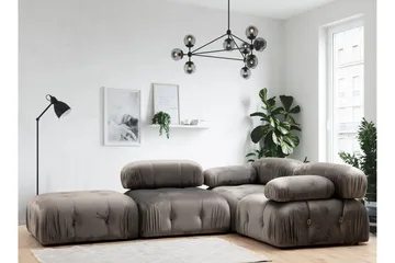Keskimoduuli Belgin 95 cm - Harmaa - Huonekalut - Sohva - Moduulisohva