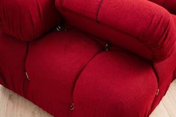 Keskimoduuli Belgin 95 cm - Punainen - Huonekalut - Sohva - Moduulisohva