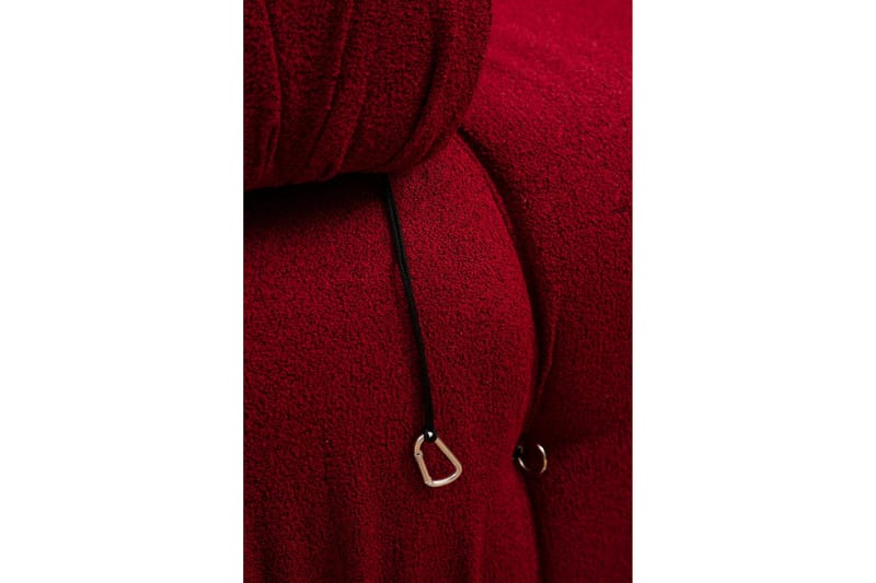 Keskimoduuli Belgin 95 cm - Punainen - Huonekalut - Sohva - Moduulisohva