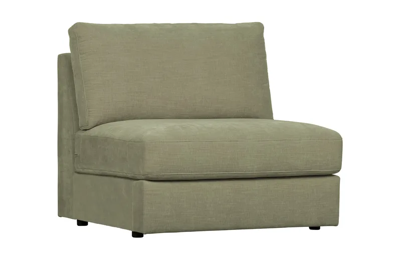 Keskimoduuli Havelberg - Vihreä - Huonekalut - Sohva - Moduulisohva